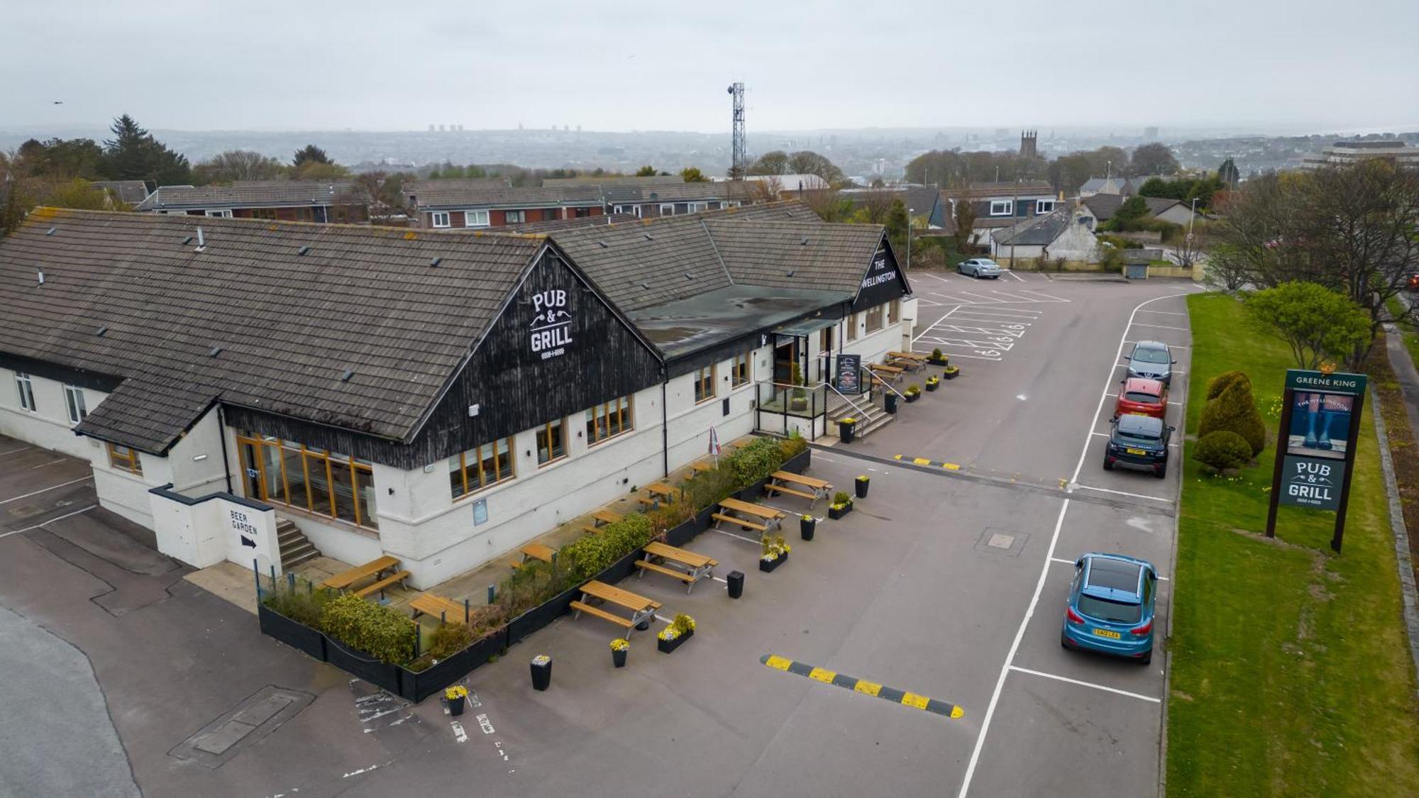 Wellington Hotel By Greene King Inns Aberdeen Eksteriør billede